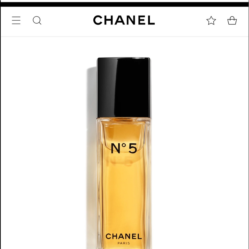 Chanel eau de toilette spray.